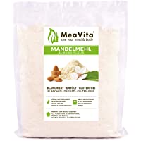Los mejores  - Meavita Harina De Almendras Meavita- Engrasada- Blanqueada- De Primera Calidad 515 g